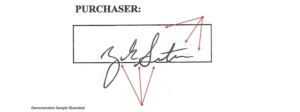 Demonstration Signature